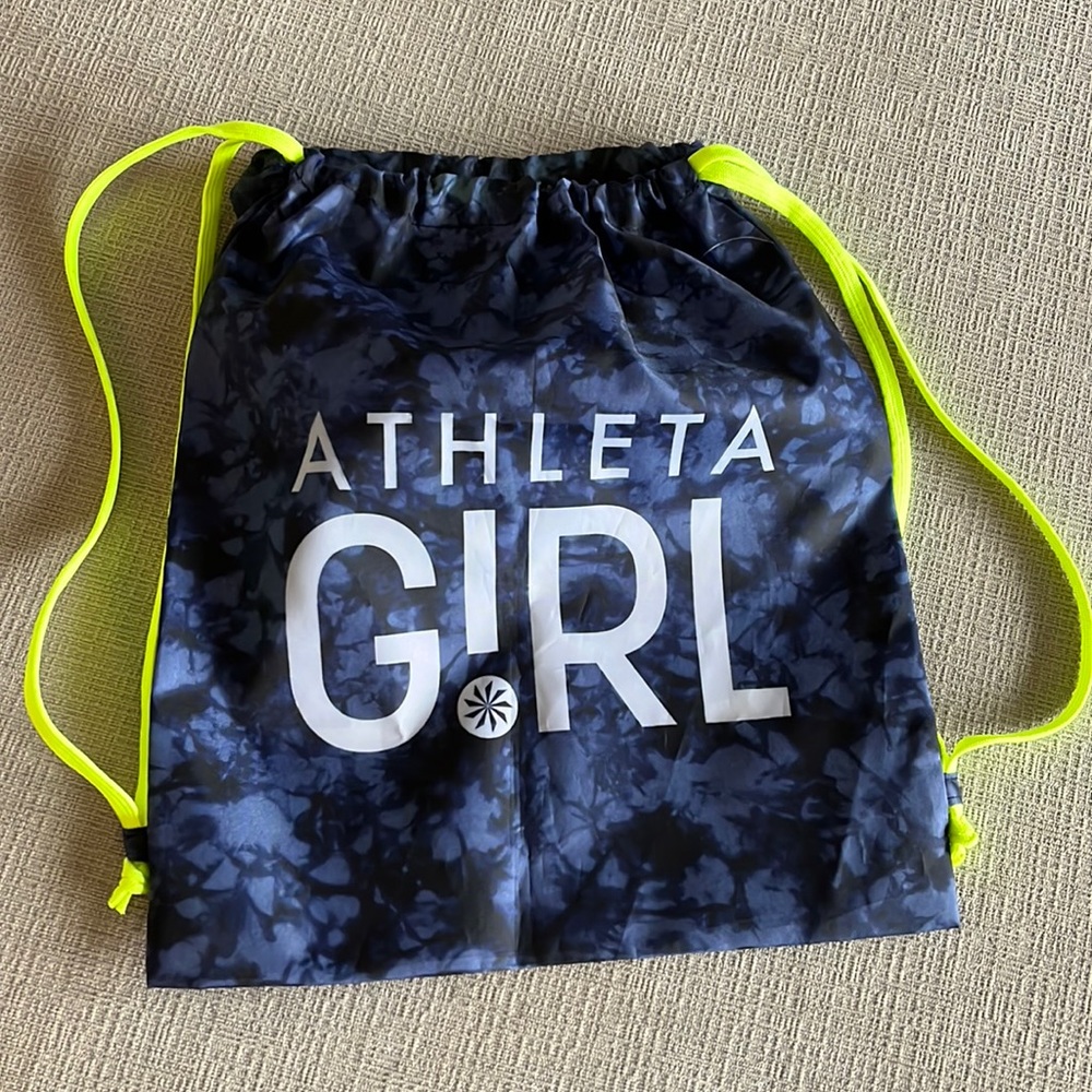 Athleta girl drawstring backpack